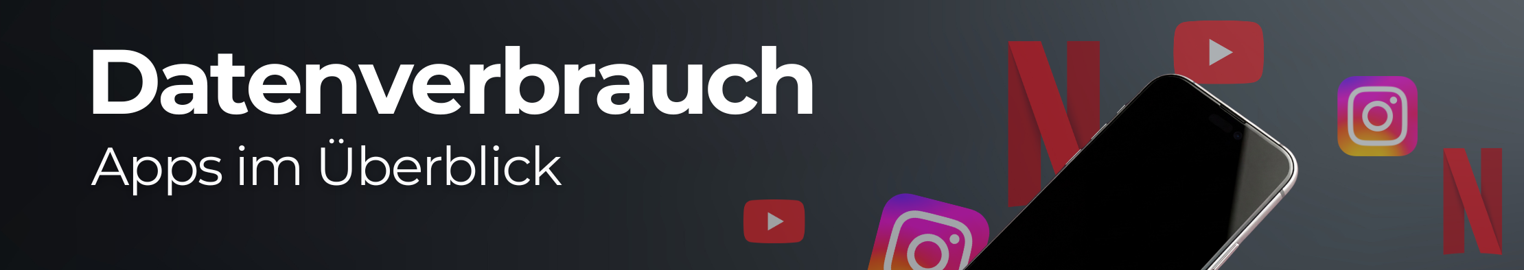 Datenverbrauch von Apps