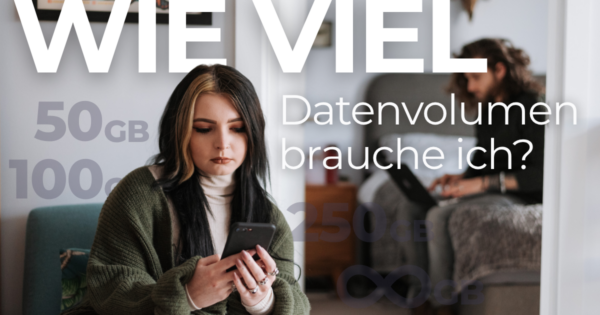 Wie viel Datenvolumen