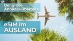 eSIM Anbieter Ausland