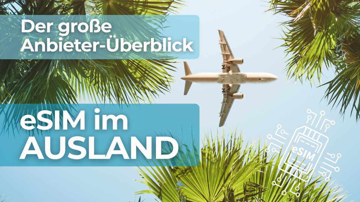 eSIM Anbieter Ausland