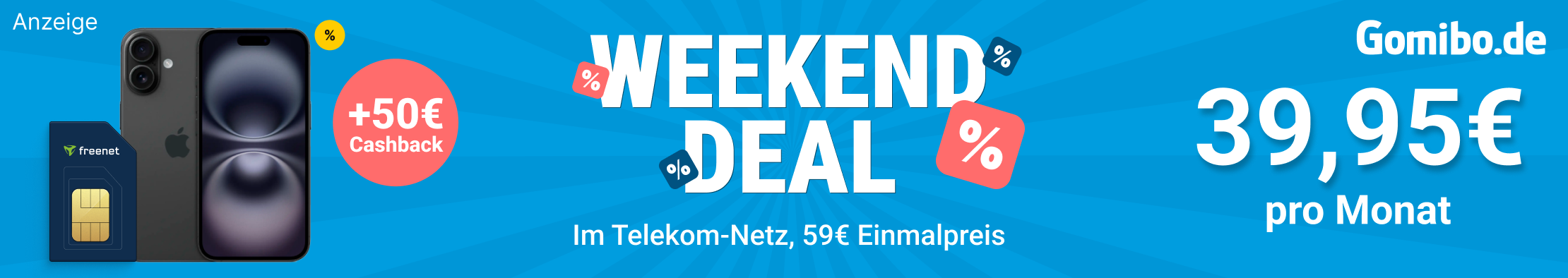 Gomibo Weekend Deal