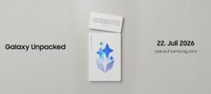Galaxy-Unfold-Ankündigung als Banner.