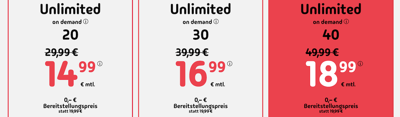 Unlimited24 Tarife