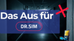 Doktor SIM Aus - Tarifmarke wird eingestellt
