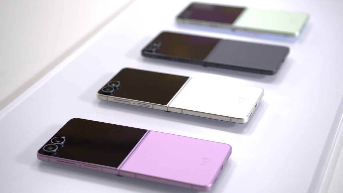 Samsung Galaxy Z Flip 8 im Hands-on – Farben