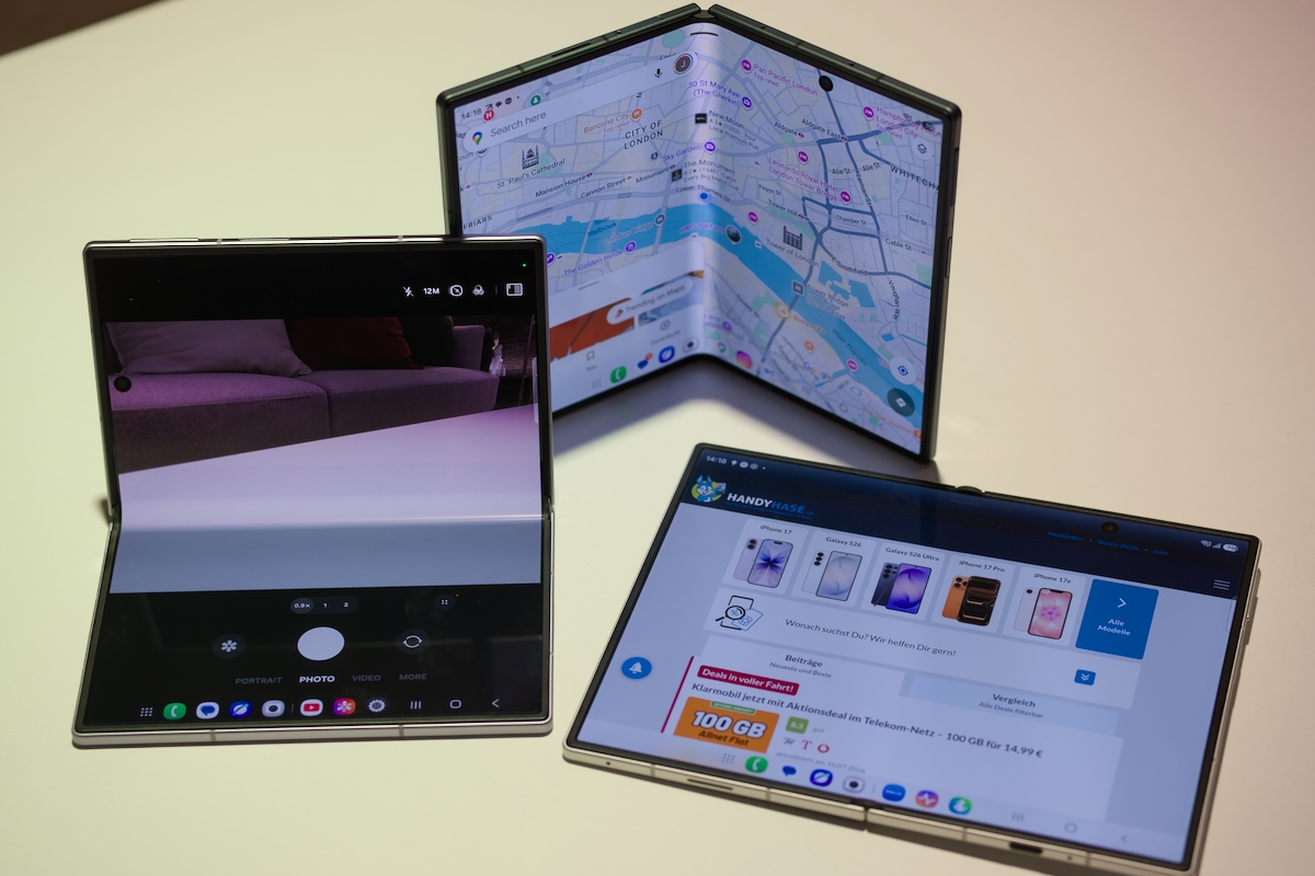 Samsung Galaxy z Fold 8 im Hands-on – Header