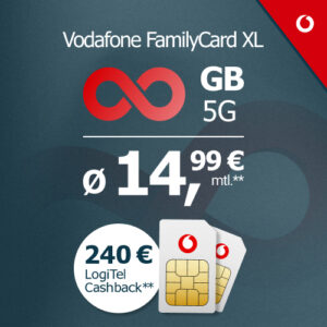 LogiTel: Vf FamilyCard XL mit CB