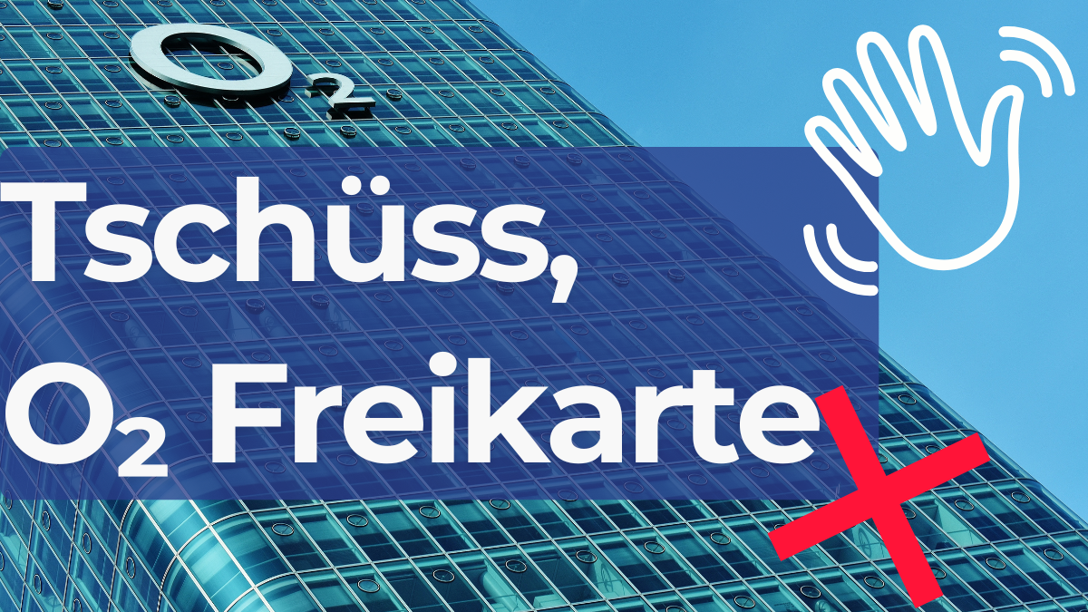 o2 Freikarte eingestellt
