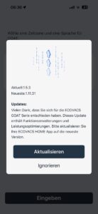 ECOVACS HOME App – Update