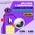 Apple AirTag mit klarmobil Allnet-Flat