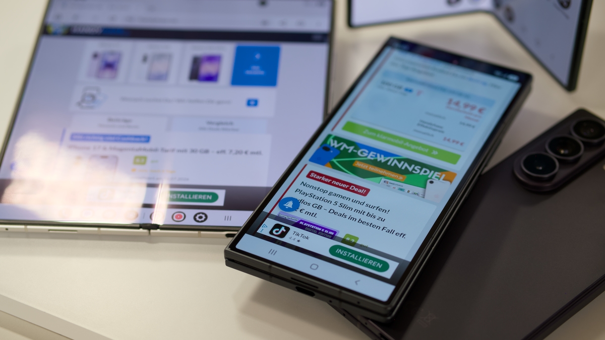 Samsung Galaxy Z Fold 8 Ultra im Hands-on – etwas Gegenlicht