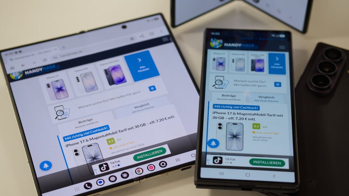 Samsung Galaxy Z Fold 8 Ultra im Hands-on – Nutzbare Formate