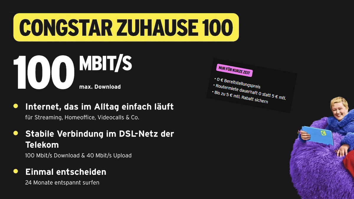 congstar Zuhause – Header vom 20.08.2026