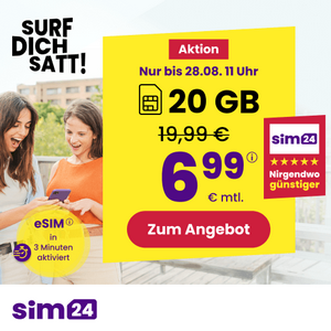 sim24 Angebote der Woche