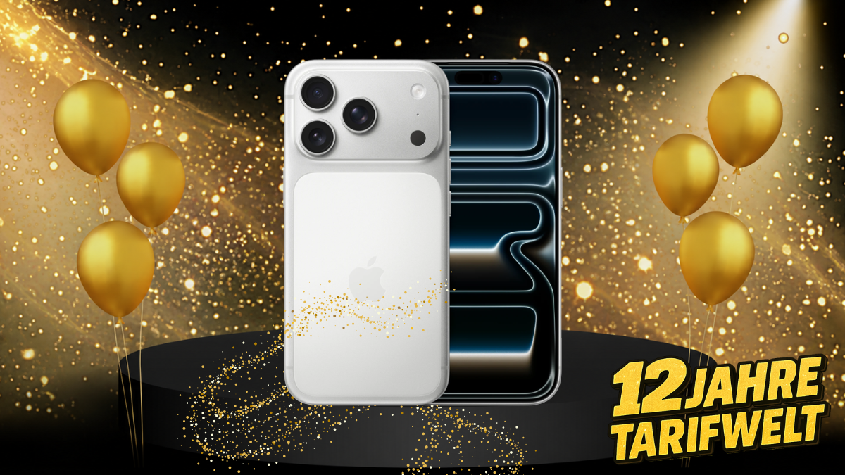 MMS Geburtstagsdeal mit iPhone 17 Pro Max und o2 Mobile Unlimited