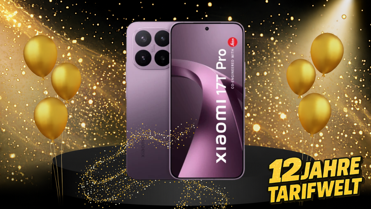 MMS Geburtstagsdeal mit Xiaomi 17T Pro und o2 Blue