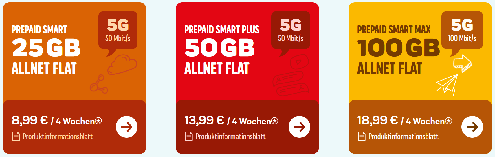 jamobil Prepaid Tarife