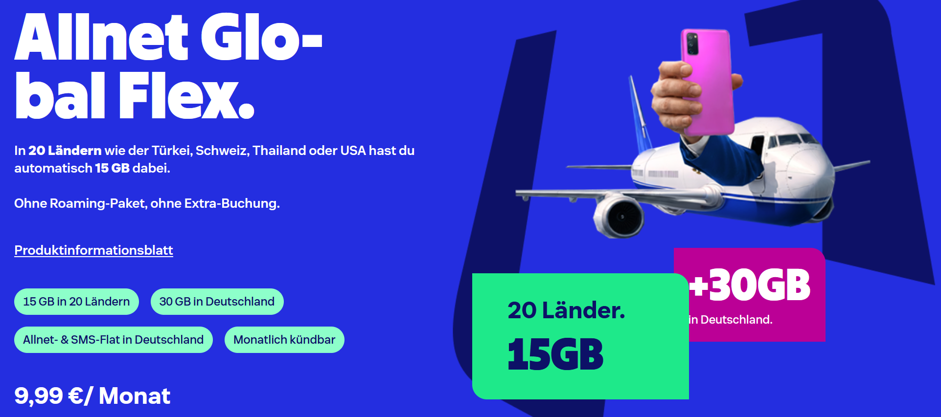 Lebara Aktionstarif mit Roaming