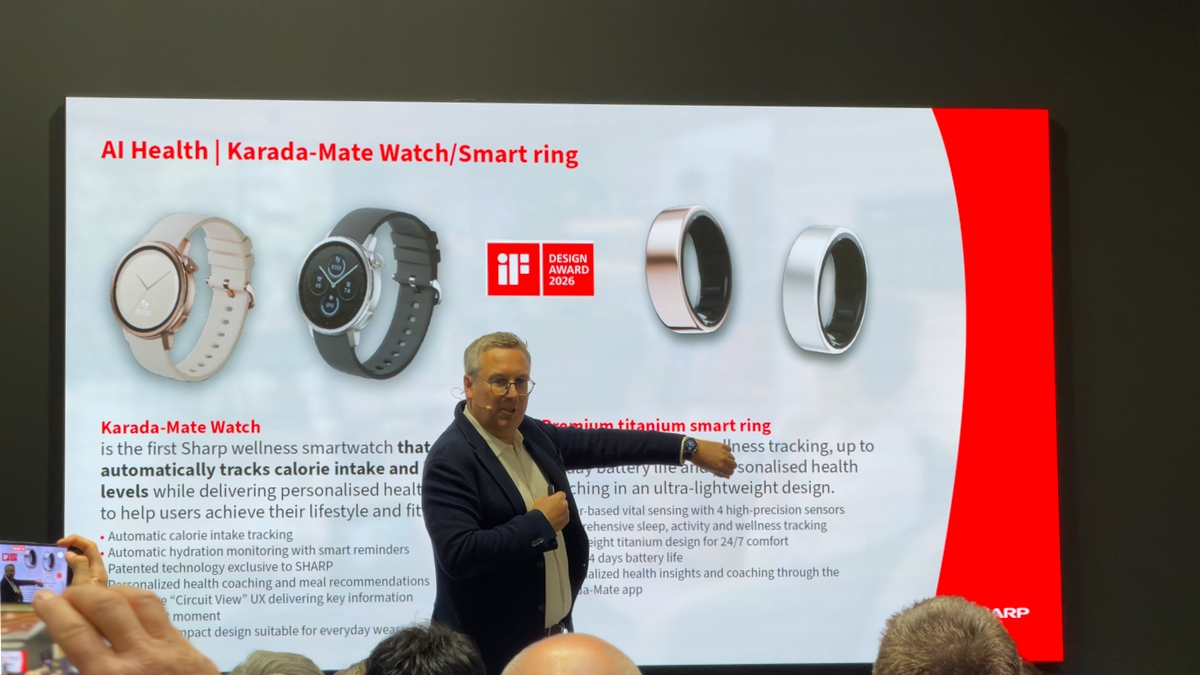 Sharp Karada Mate Wearables