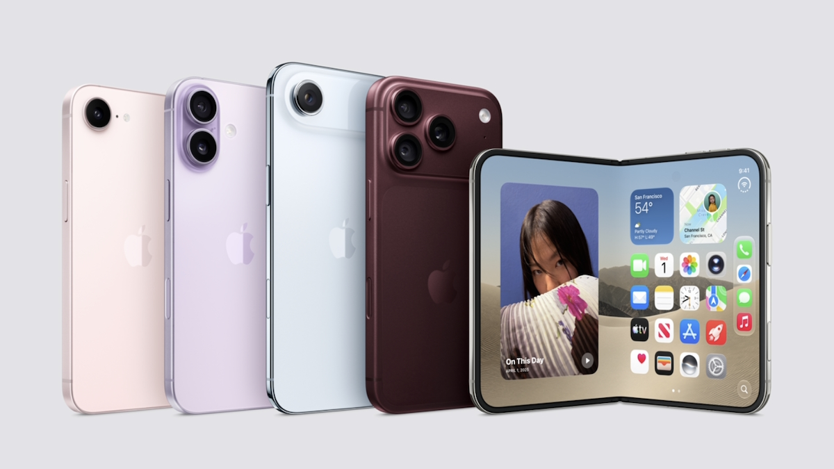 Die Apple-iPhone-Familie im Herbst 2026