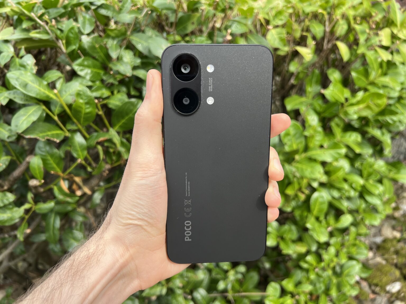 Poco X8 Pro Max im Test Rückseite Design Schwarz