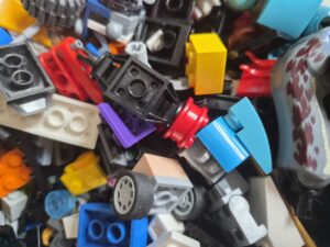 Detailansicht Legosteine
