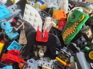 Detailansicht Legosteine