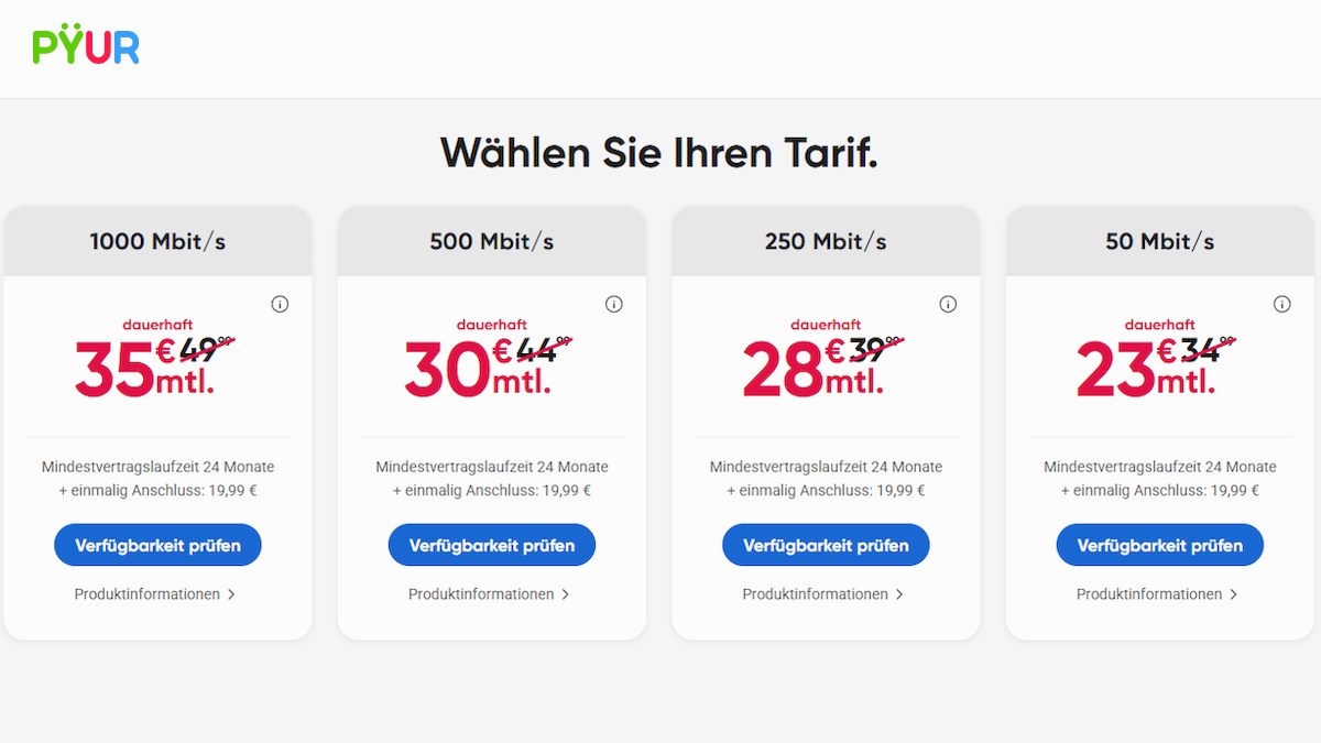 PYUT Tarife im Oktober 2026 – Header