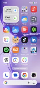 Oppo Reno 16 Pro Test – Screenshot – Home