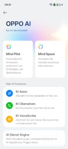 Oppo Reno 16 Pro Test – Screenshot – Oppo AI