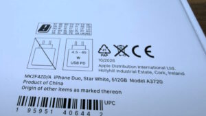 Unboxing: Apple iPhone Duo im Test – Daten