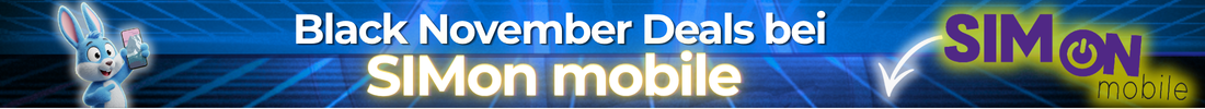 Black November Ticker Banner SIMon mobile