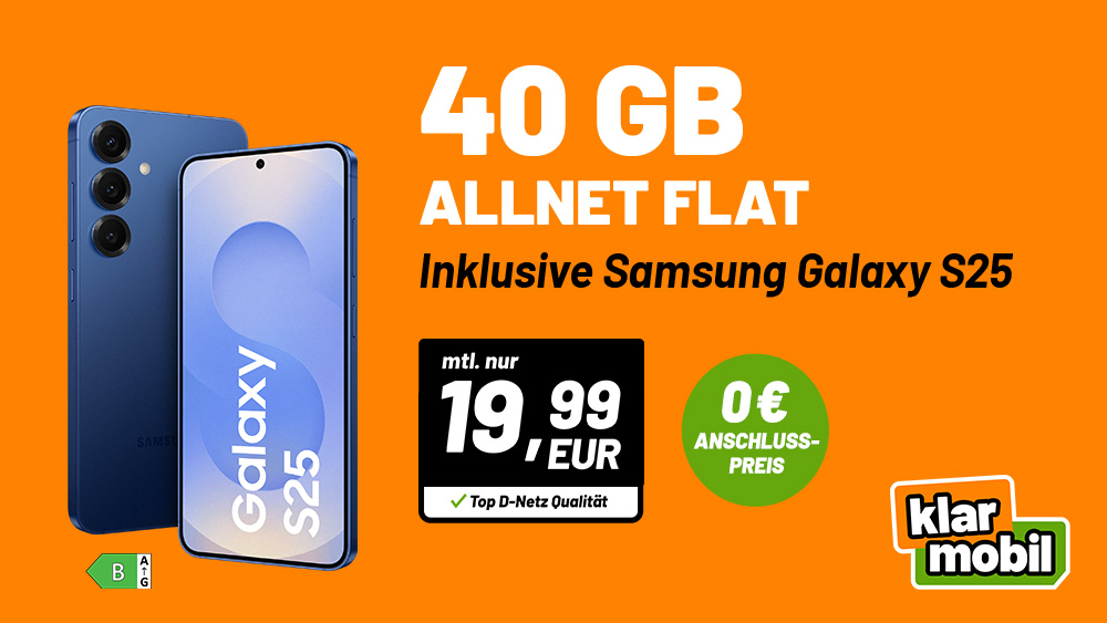 Galaxy S25 klarmobil