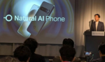 Präsentation des Natural AI Phone der Softbank in Japan (Bild: Softbank.jp)