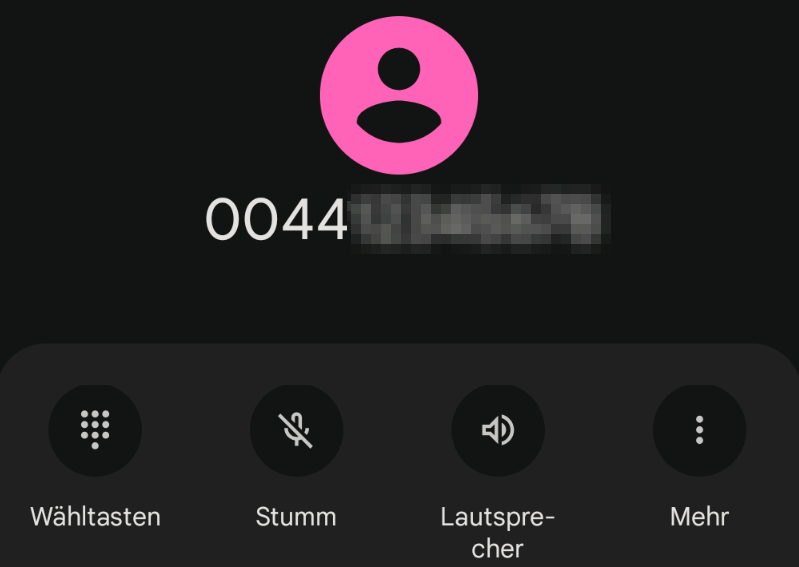 Vorwahl 0044 - steckt Spam dahinter?