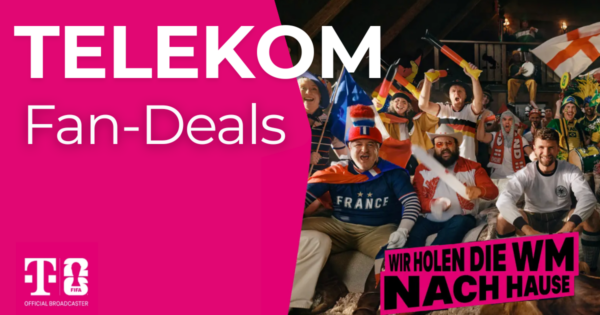 Telekom Fan-Deals zur WM 2026 gestartet