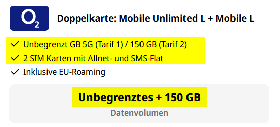 MediaMarktSaturn Tarife Doppelkarten Aktion MediaMarktSaturn Tarife Doppelkarten Aktion