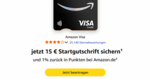 Amazon Visa Kreditkarte