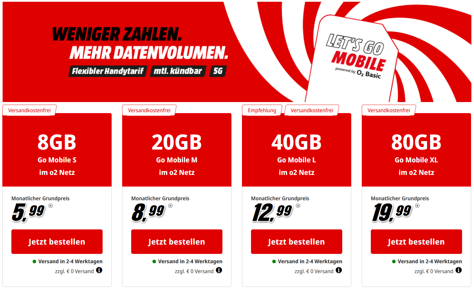 Go Mobile bei MMS